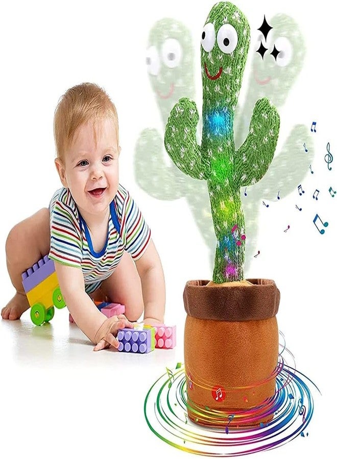 Manos Cactus Toy for Kids Talking Singing Wriggle Children Baby Plush Electronic Voice Recording Repeats What You Say - Image 4